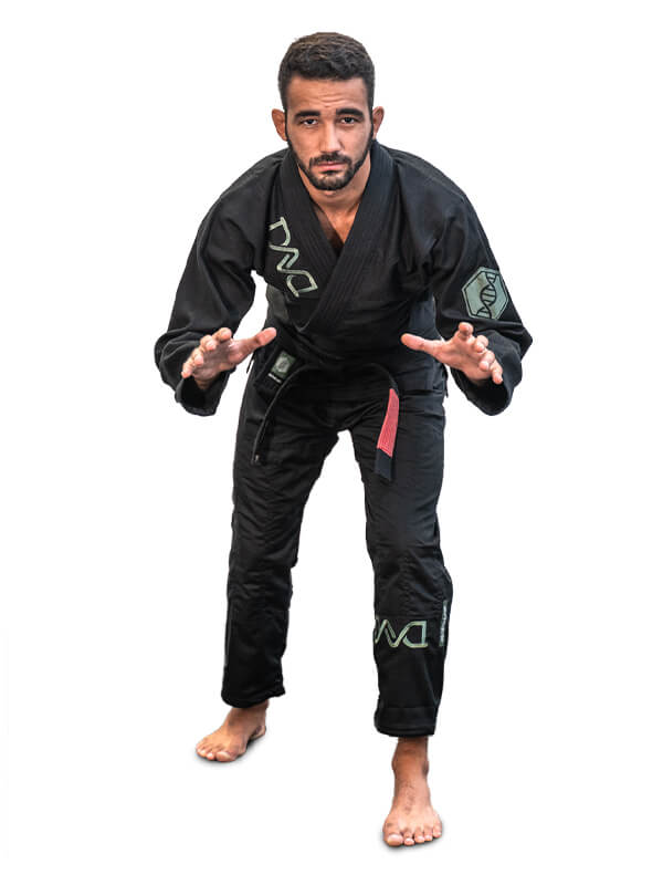 Kimono de Jiu-Jitsu Masculino BRAUS DNA Negro