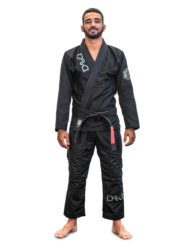 Kimono de Jiu-Jitsu Masculino BRAUS DNA Negro