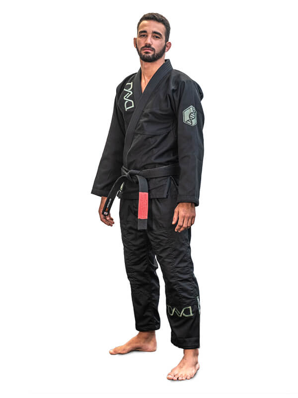 Kimono de Jiu-Jitsu Masculino BRAUS DNA Negro