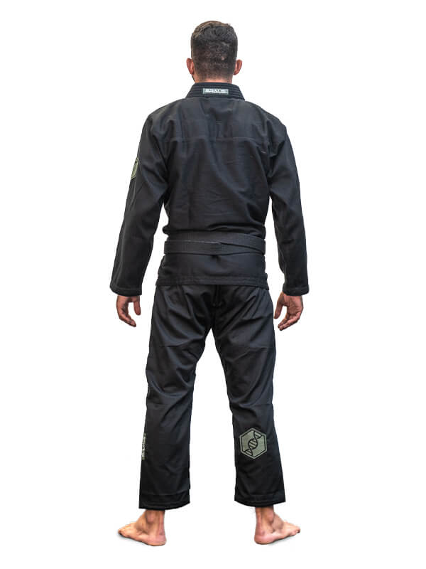 Kimono de Jiu-Jitsu Masculino BRAUS DNA Negro