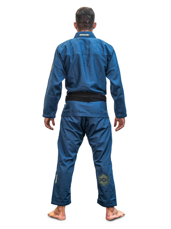 Kimono de Jiu-Jitsu Masculino BRAUS DNA Azul
