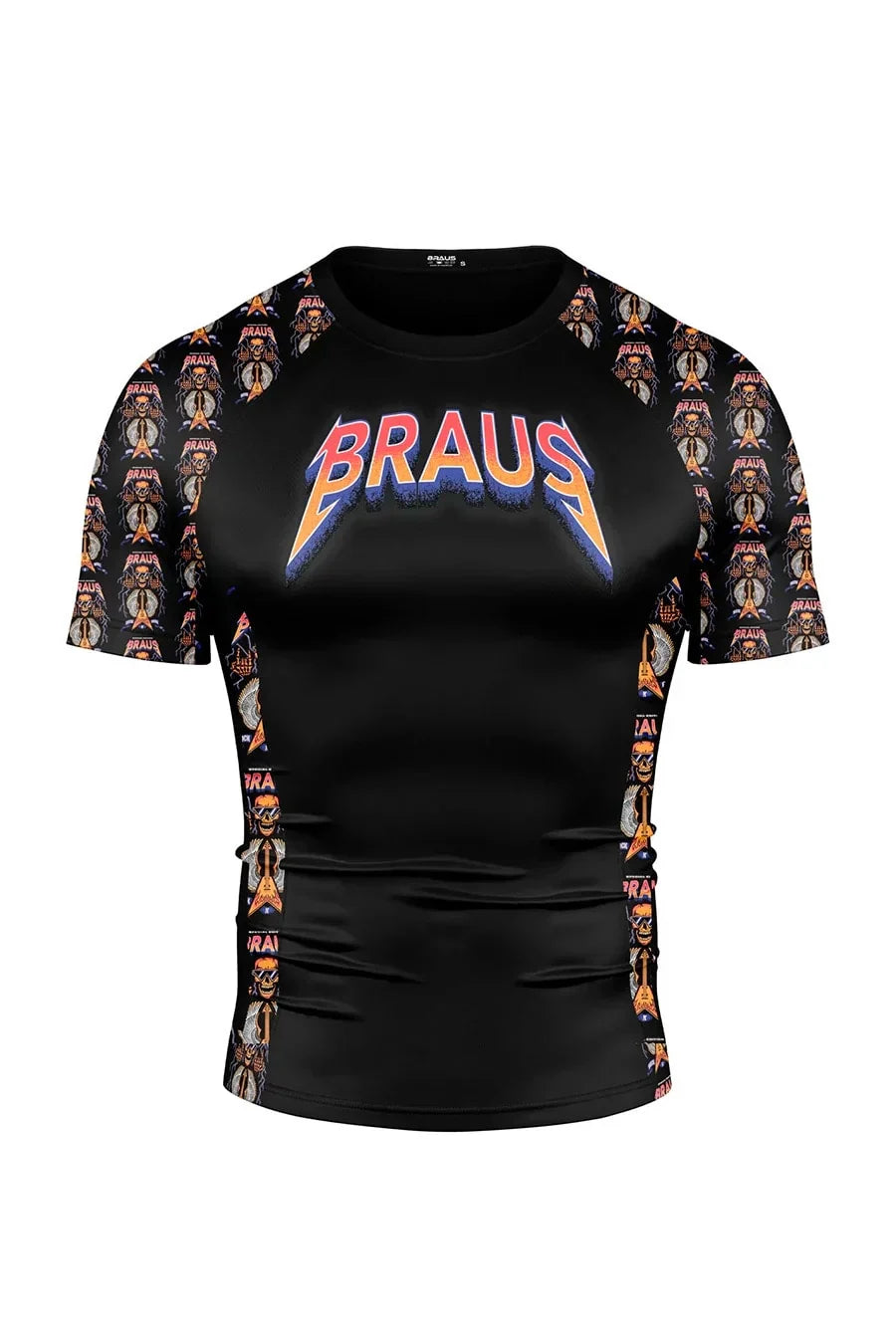 Rash Guard Rock and Roll Manga Corta