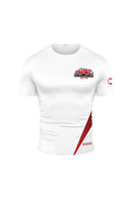 ADCC Rash Guard Manga Corta Blanca