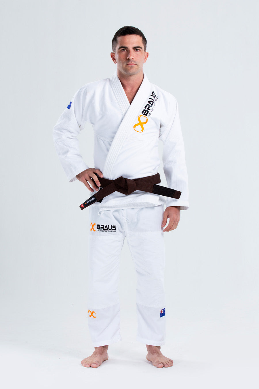 Kimono Braus Pro Light Jiu Jitsu Gi Blanco