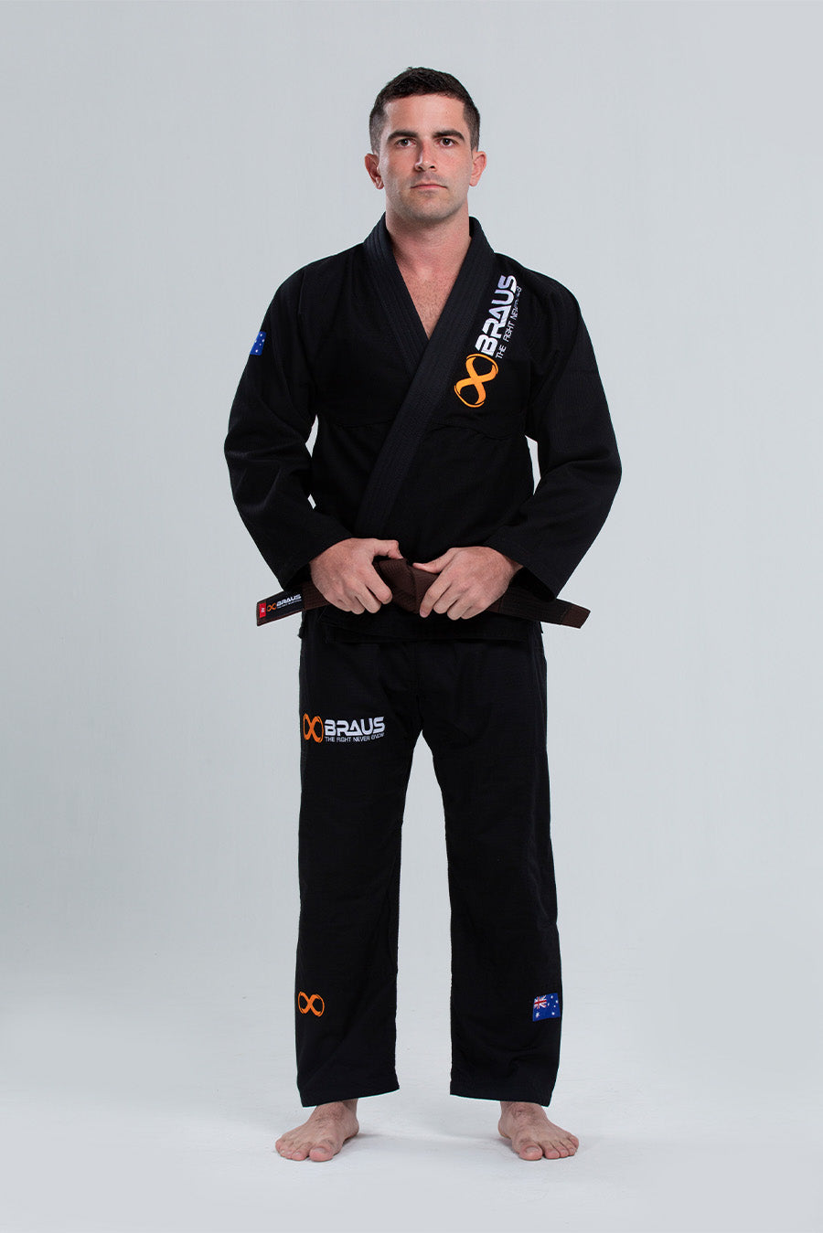 Kimono Braus Pro Light Jiu Jitsu Gi Negro