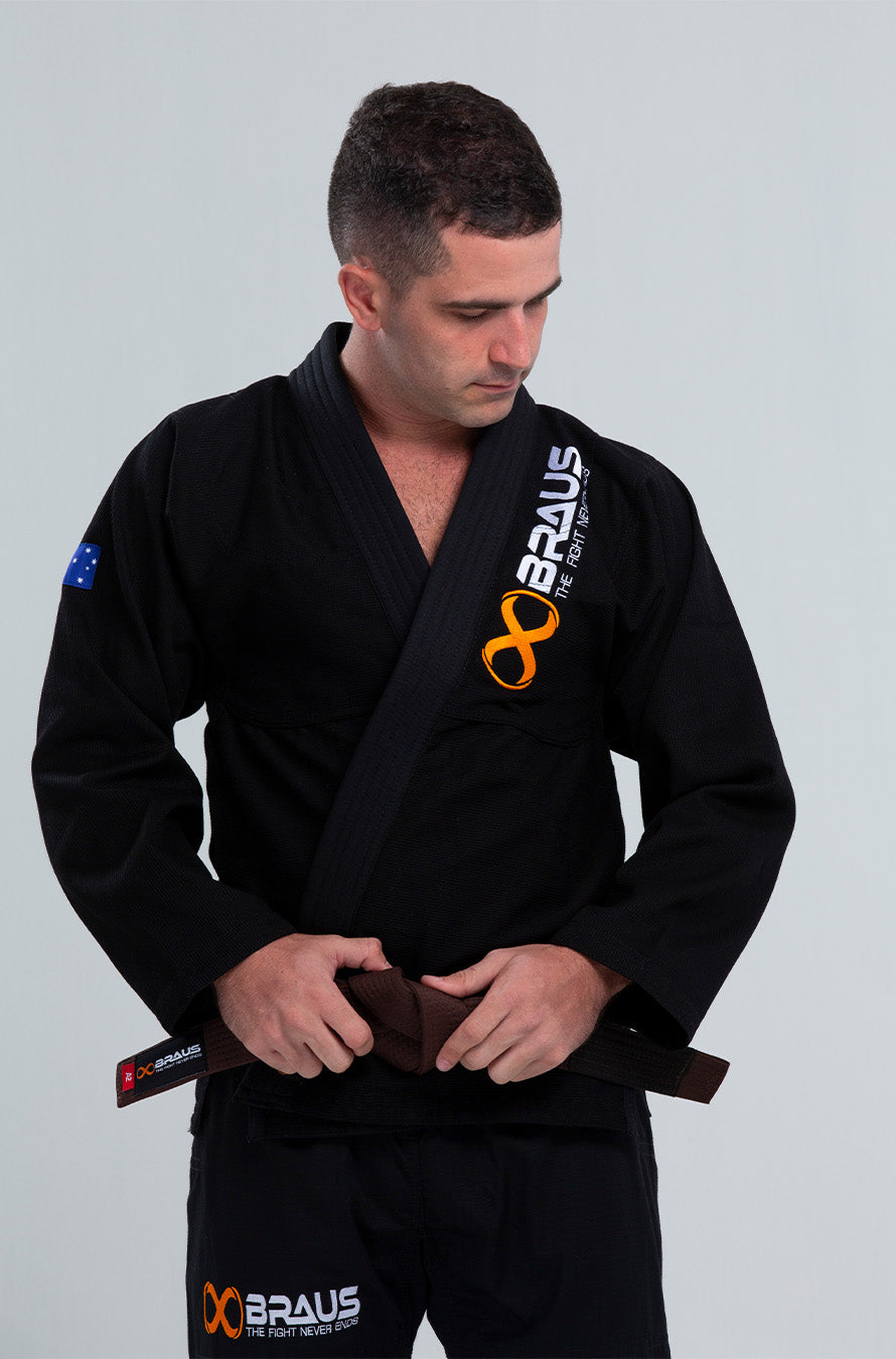 Kimono Braus Pro Light Jiu Jitsu Gi Negro