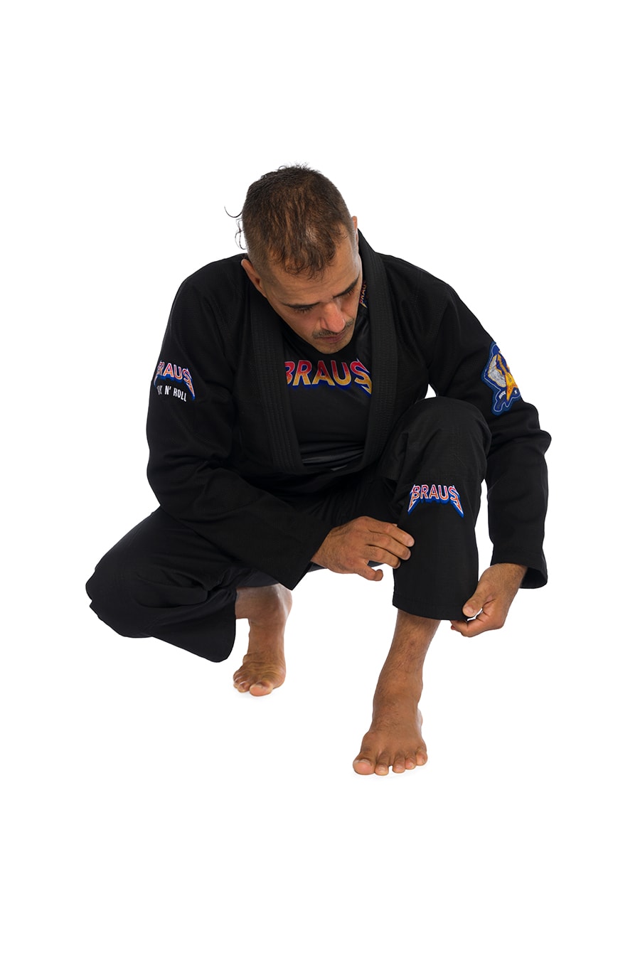 Kimono Braus Rock & Roll Jiu Jitsu Gi Negro