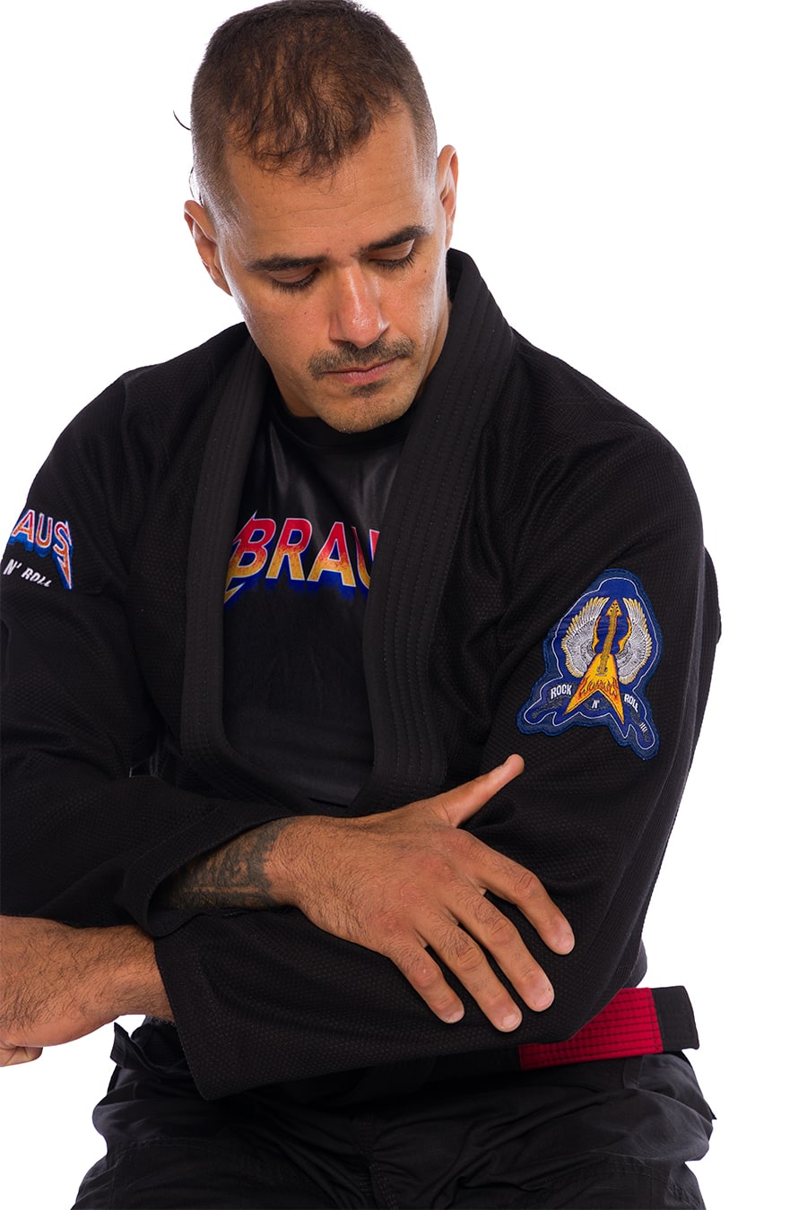 Kimono Braus Rock & Roll Jiu Jitsu Gi Negro
