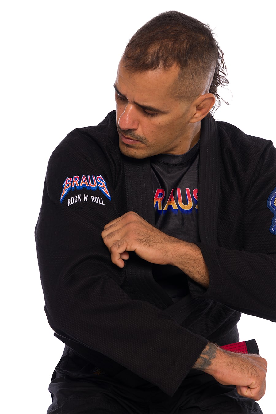 Kimono Braus Rock & Roll Jiu Jitsu Gi Negro