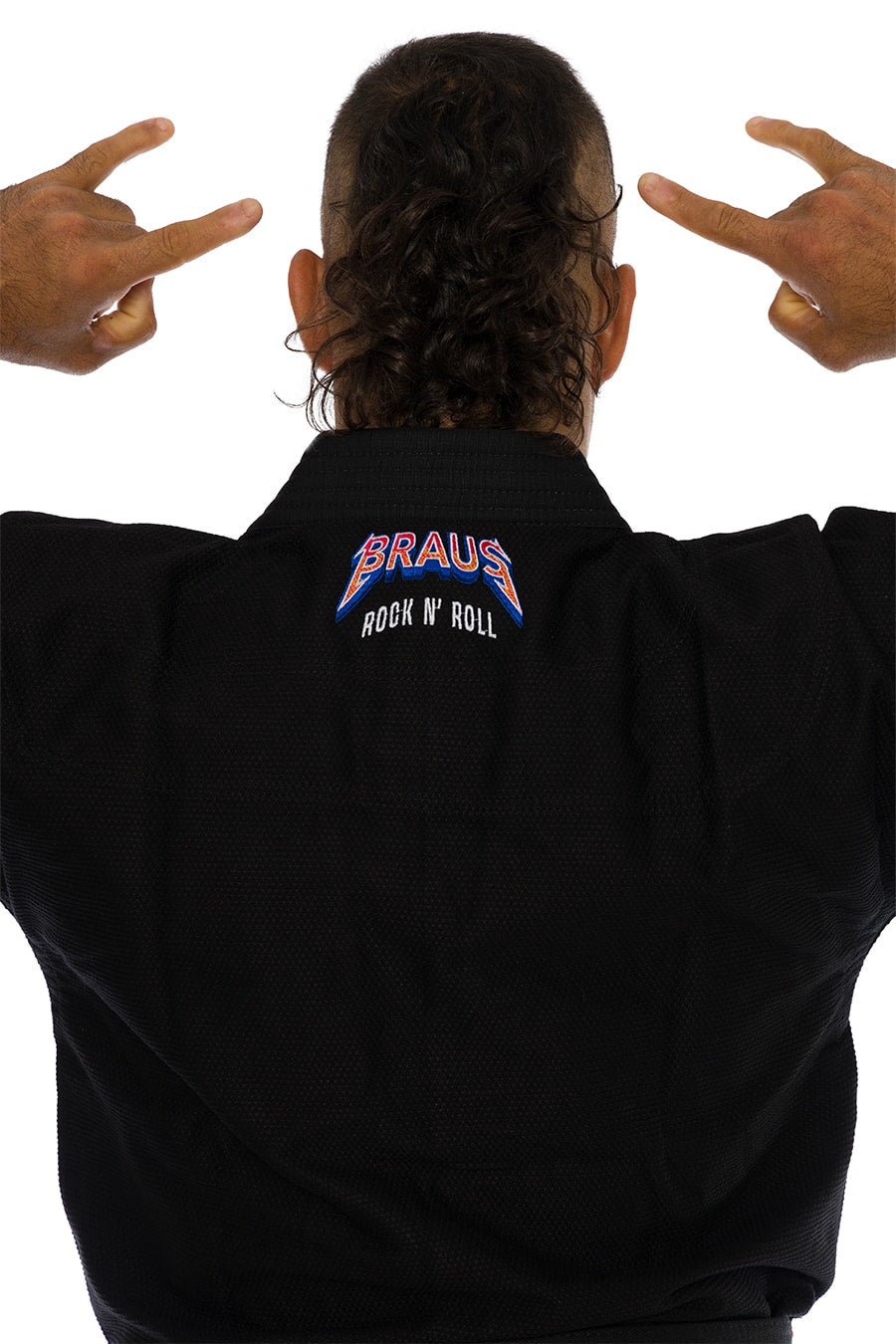 Kimono Braus Rock & Roll Jiu Jitsu Gi Negro