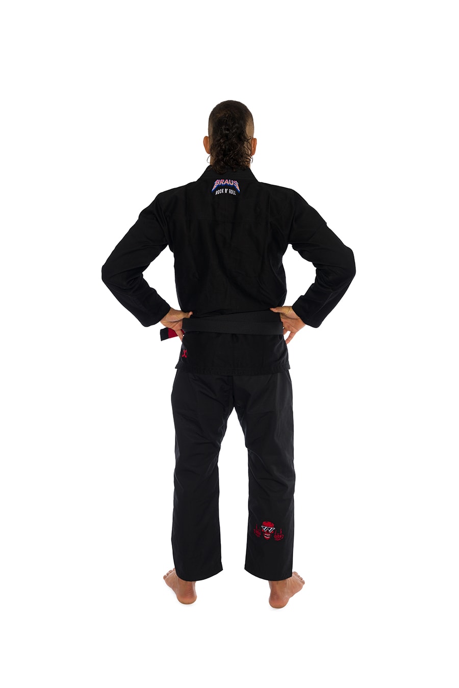 Kimono Braus Rock & Roll Jiu Jitsu Gi Negro