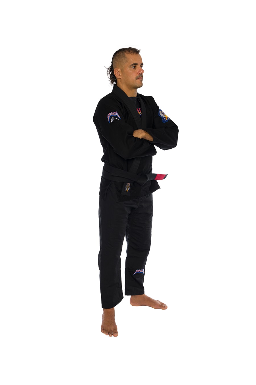 Kimono Braus Rock & Roll Jiu Jitsu Gi Negro