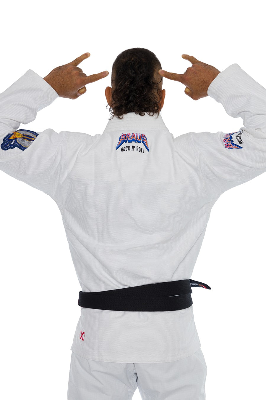 Kimono Braus Rock & Roll Jiu Jitsu Gi Blanco