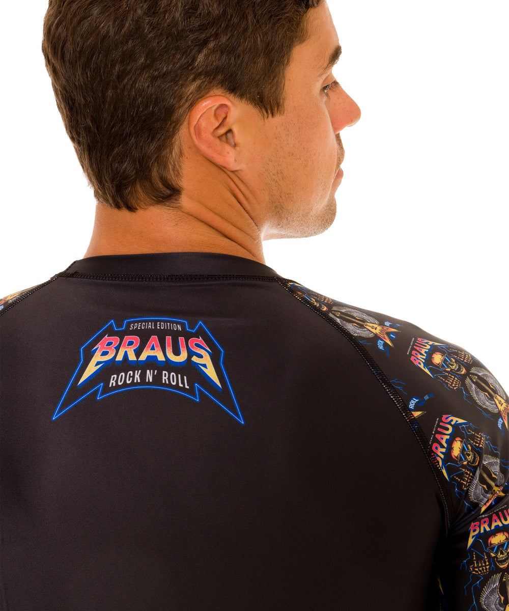 Rash Guard Rock and Roll Manga Corta