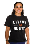 Remera Living Jiu Jitsu Negra Unisex
