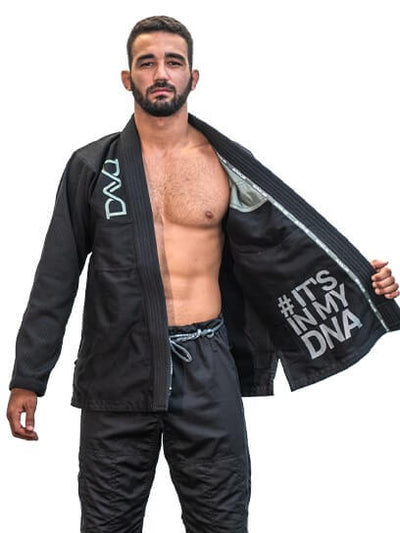 Kimono de Jiu-Jitsu Masculino BRAUS DNA Negro