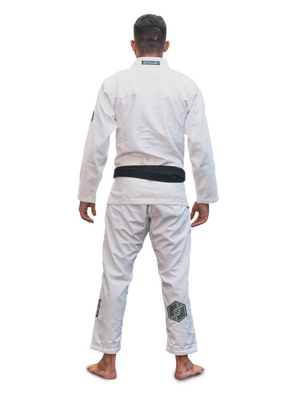 Kimono de Jiu-Jitsu Masculino BRAUS DNA Blanco