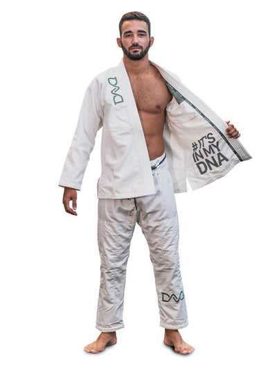 Kimono de Jiu-Jitsu Masculino BRAUS DNA Blanco