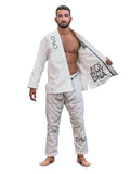 Kimono de Jiu-Jitsu Masculino BRAUS DNA Blanco